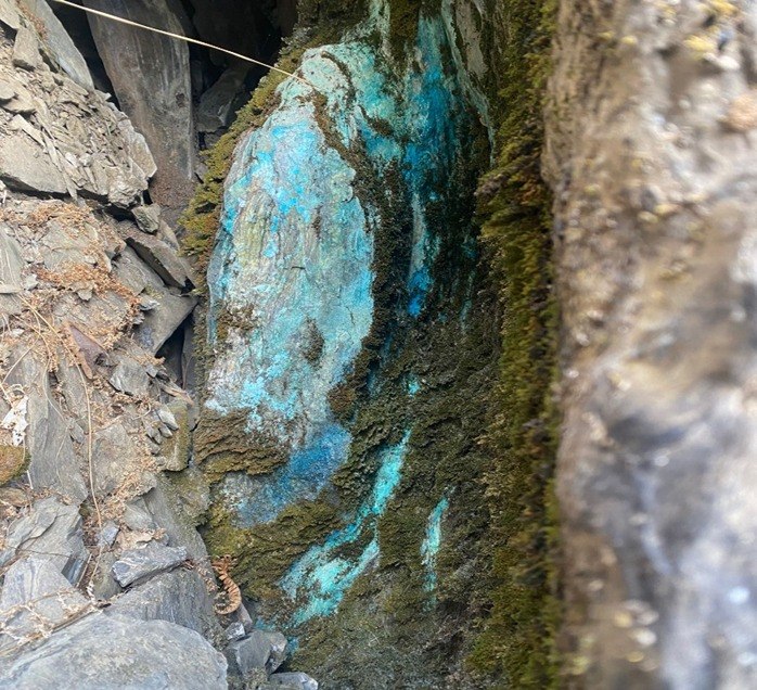 Surface geological observation at the Taman Khola copper prospect