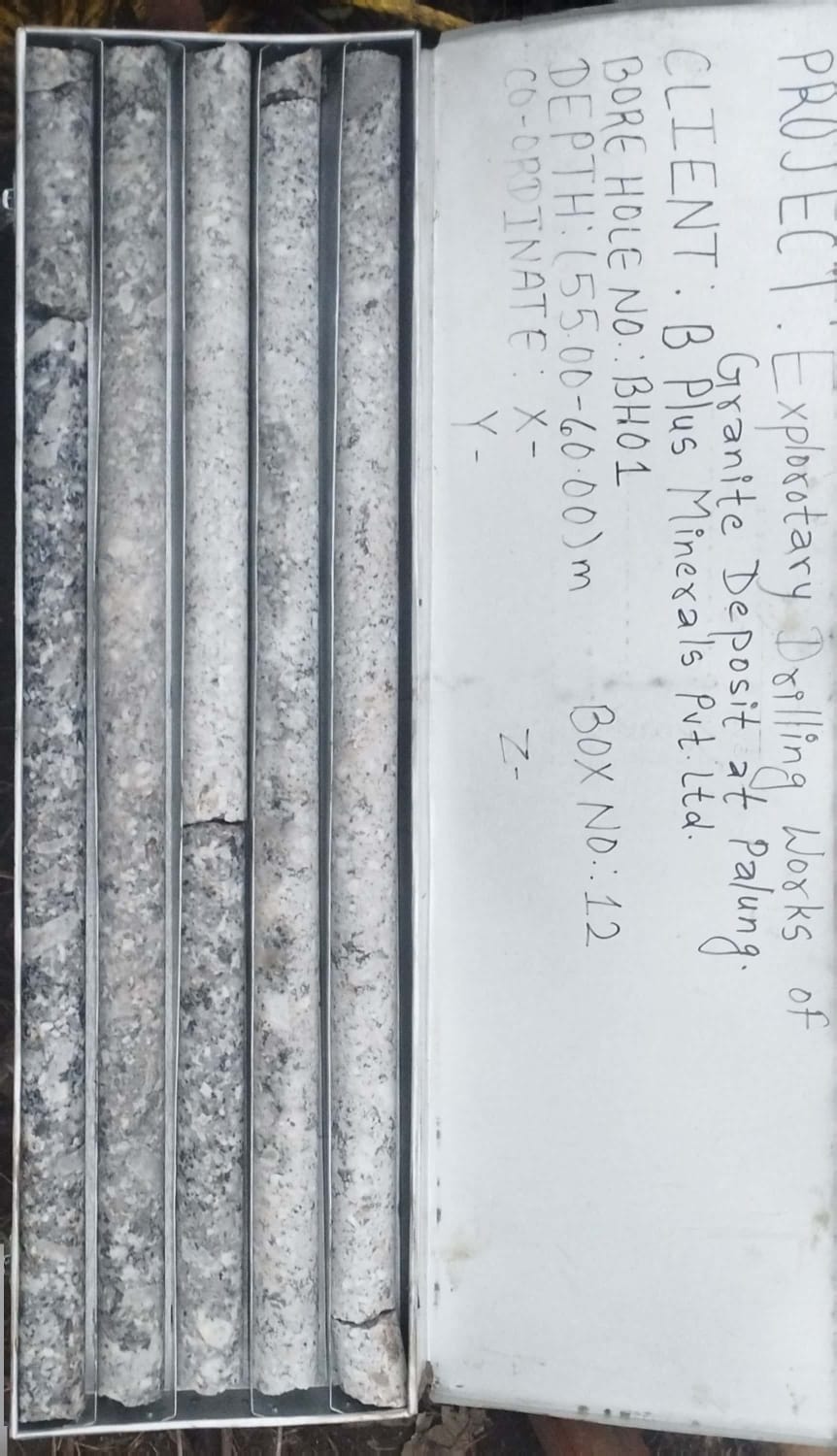 Exploratory drilling team working at Palung, Makwanpur